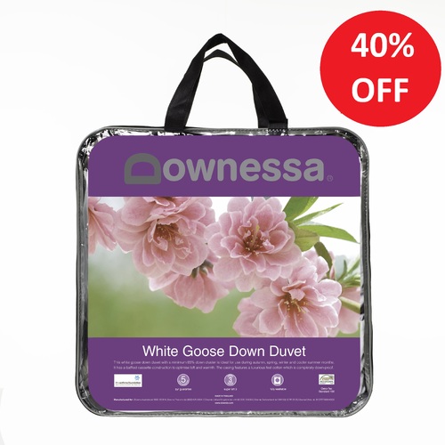 Downessa White Goose Down Quilt